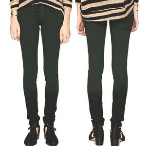 🚫SOLD🚫 Rag & Bone Forest Green Ombré Legging Jeans 31